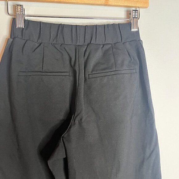 Universal Standard black wide leg pull on pants - Picture 3 of 7